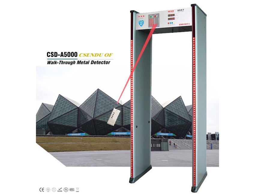 CSD-A5000室內(nèi)高檔遙控LED型安檢門