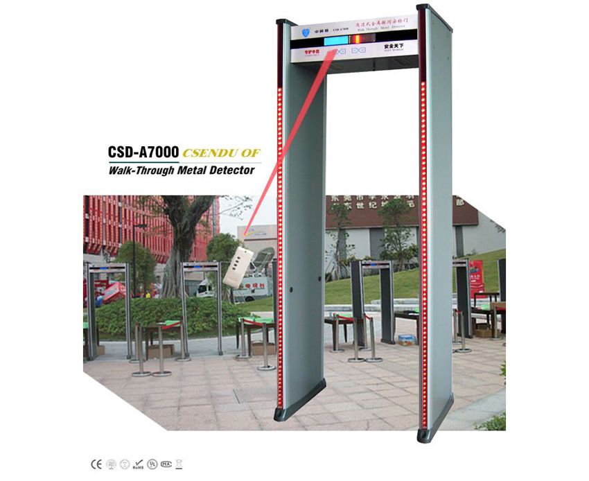 CSD-A7000豪華室內(nèi)遙控液晶顯示安檢門(mén)